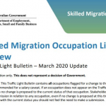 澳洲移民局将对技术移民职业列表进行审查，部分职业将面临移除！