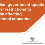澳洲政府对于旅游限制条款进行了更新，主要是针对目前受疫情影响的国际教育方面！