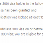 【入境豁免】300签证持有人现在可以获得入境豁免前往澳洲