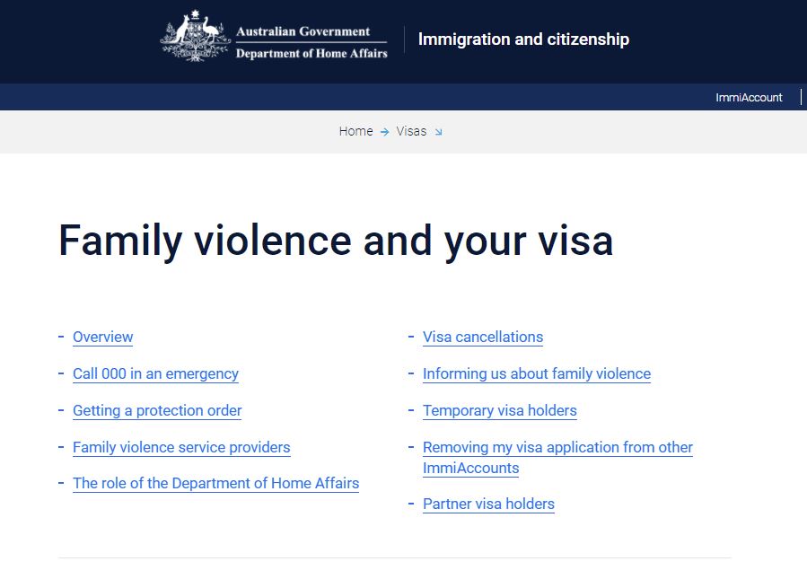 配偶关系破裂之家庭暴力