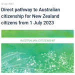 【重磅】2023年7月1日起新西兰公民申请澳籍无需PR！