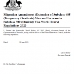 【官宣】485延长法案正式公布！部分本科以上学历毕业生485再加2年，无需再付签证费！