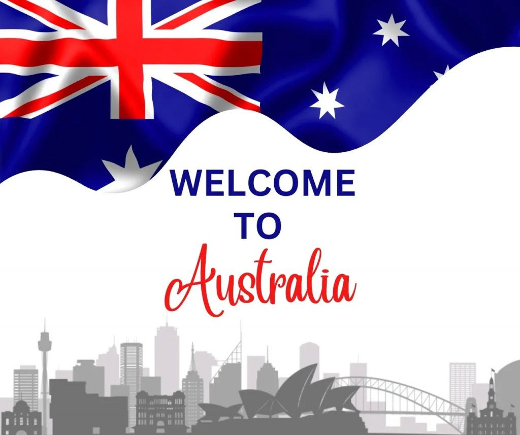 抵达澳洲